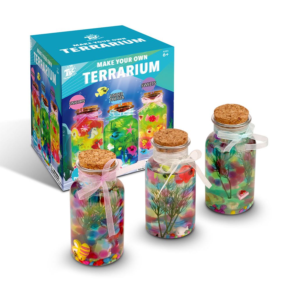 The Best Crafts-Terrarium Kit for Kids, 45 Pieces Arts and Crafts